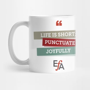 Punctuate Joyfully Mug